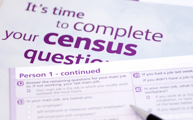 Census form Australia